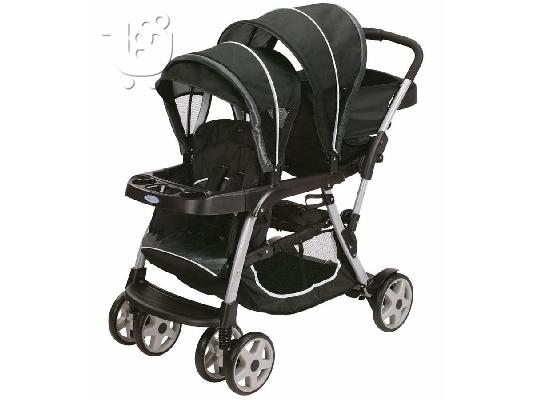 PoulaTo: Κάντε κλικ στο Connect LX Ready2Grow Graco Duo Καροτσάκι - Gotham - Νέο! Δωρεάν Αποστολή!